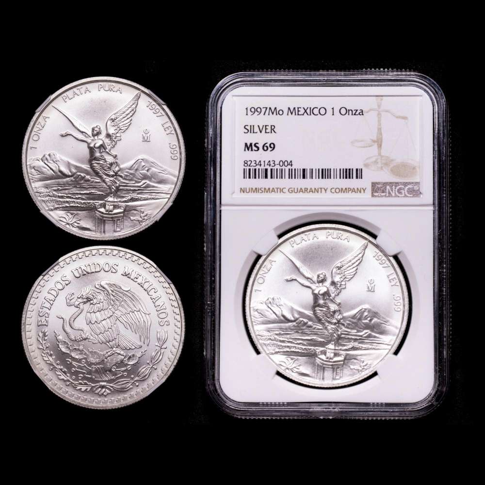 Estados Unidos Mexicanos. 1 Onza. (31,1 g.). México. 1997. KM-613. MS69.