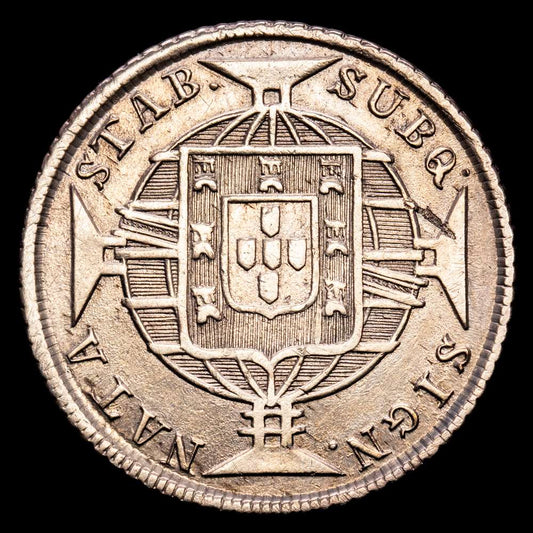 Brasil – Joannes VI. 320 Reis. (9,08 g.). R-Rio. 1820. GOM-19.04. XF.
