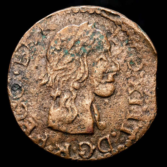 Francia. Luis XIII. 1 Sisé. (3,7 g.). Barcelona. 1642. Aureo y Calicó – 43. MBC. Guerra dels Segadors