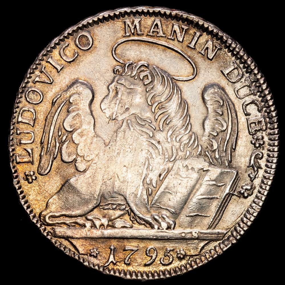 Italia – República Veneta. Tallero. (28,63g.). Venecia. 1795. KM-747. XF+.