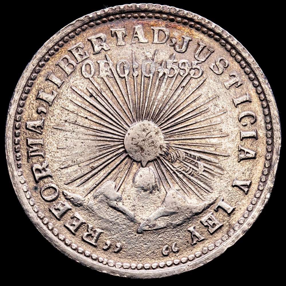 México – Época Revolucionaria. 2 Pesos. (25,27 g.). Guerrero. 1914. KM-643. MBC+. Escasa