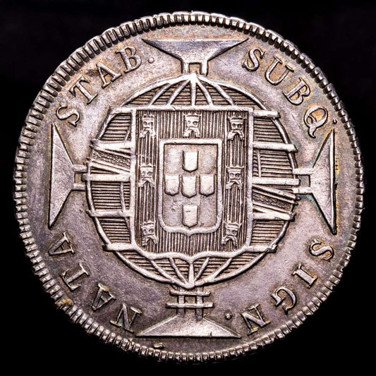 Brasil – D. Joao VI. 640 Reis. (17,97 g.). Rio de Janeiro. 1820. MBC+. Bella.