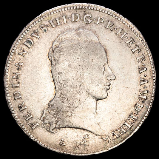 Italia – Ferdinandus III. Francescone. (27,26g.). Toscana. 1797. MBC+. Rara.