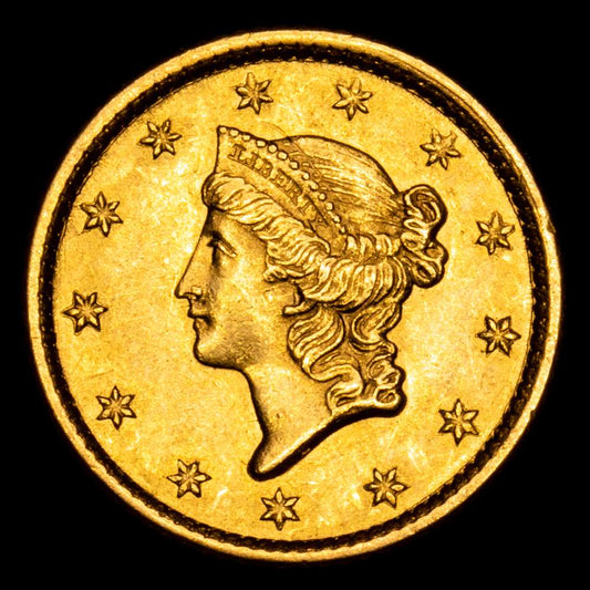 Estados Unidos. 1 Dollar. (1,67 g.). Filadelfia. 1854. KM-73. EBC.